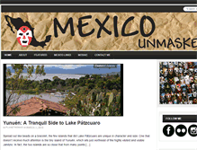 Tablet Screenshot of mexicounmasked.com